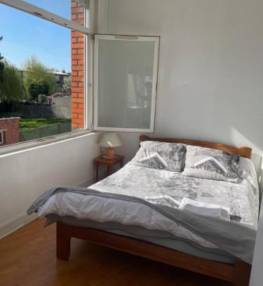 Mons-en-Baroeul Appartement | Appart 58m2 calme et lumineux - Metro à 5 min