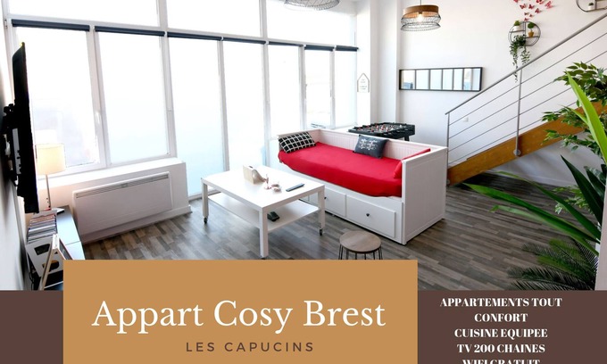 Downtown Appartement | Appart Cosy Brest Les Capucins