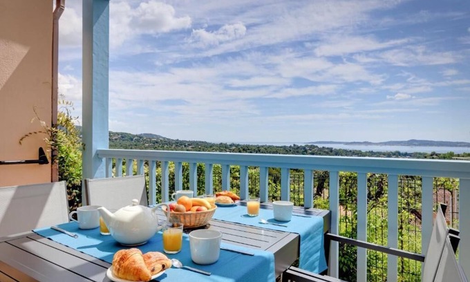 Les Restanques Appartement | Appart Grimaud vue mer (Les Restanques du Golfe de St Tropez)
