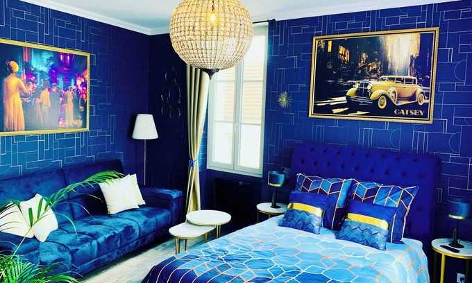 Dole Appartement | Appart Le Gatsby coeur centre ville - Wi-Fi- Sauna
