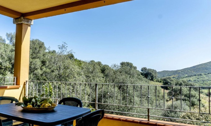 Schifoni Appartement | Appartamento Dodi | Premier étage, Chambre et vue sur la véranda!