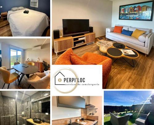 Saint-Esteve Appartement | Appartement élégant pour deux