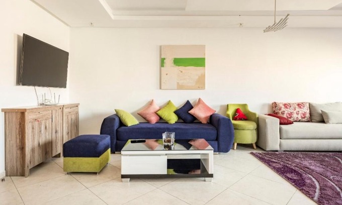 El Jadida Appartement | Appartement 26 ensoleillé à 5 min de la plage El Jadida Piscine à 15km de l'appartement