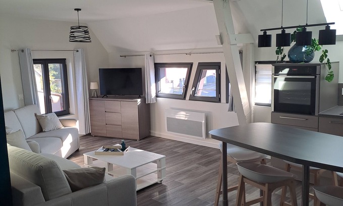 Andolsheim Appartement | Appartement 3 pièces tout confort, proche de Colmar