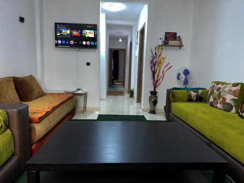 Bouskoura Appartement | Appartement 5 min à gare Bouskoura & Hôpital Mohamed 6