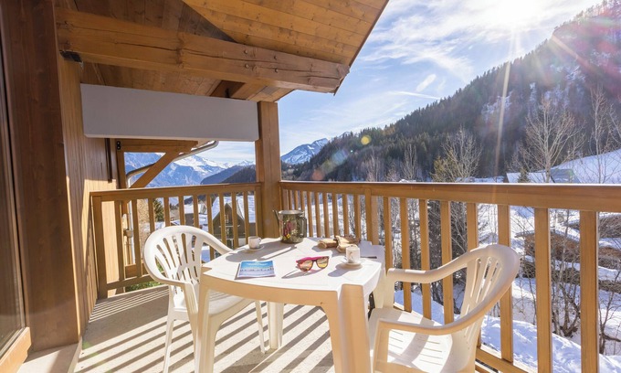 Les Bottieres Copropriété | Appartement Agréeable | Sauna | 50m des Remontées