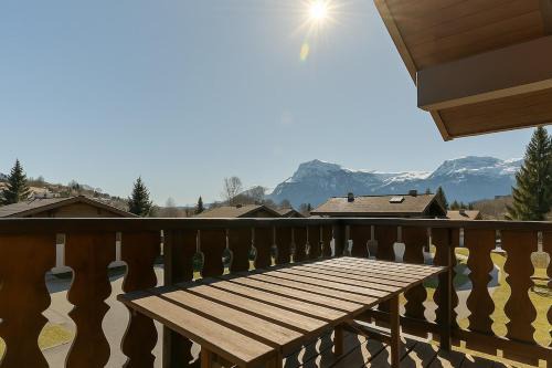 Les Carroz-d'Araches Appartement | Appartement avec superbe vue montagne