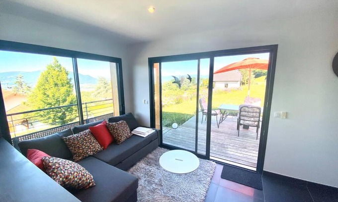 Lucinges Appartement | Appartement avec vue exceptionnelle, proche frontière