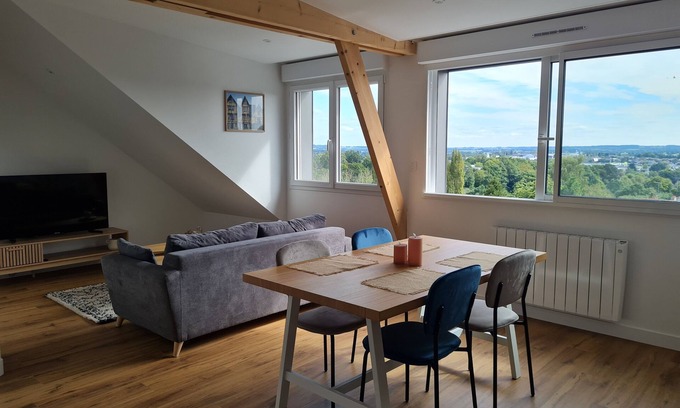 Centre ville - Urbanistes Appartement | Appartement avec vue panoramique