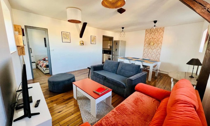 Chalons-en-Champagne Appartement | Appartement coeur centre-ville cosy et chaleureux rue Carnot