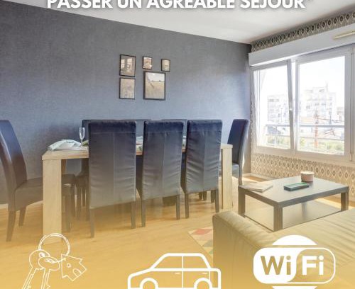 Reims Appartement | Appartement confortable à proximité du centre ville