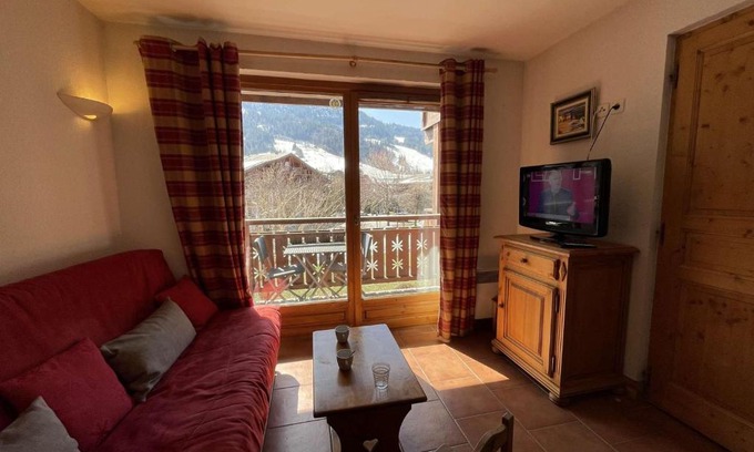 Praz-sur-Arly Appartement | Appartement cosy avec piscine à 300m du lac de baignade, proche du village et des pistes - Praz-sur-Arly - FR-1-603-62