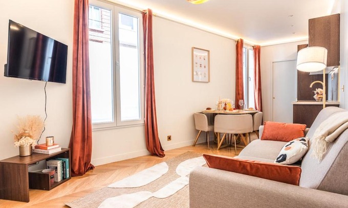 Pere Lachaise Appartement | Appartement d'exception avec Jacuzzi et AC - 6P