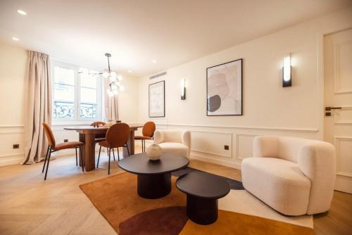 Quartier de la Place-Vendome Appartement | Appartement de luxe d'une chambre à proximité du Louvre III