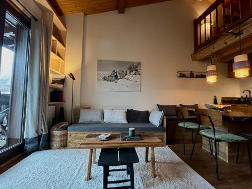 Les Tines Appartement | Appartement ensoleillé aux Tines, vue Massif