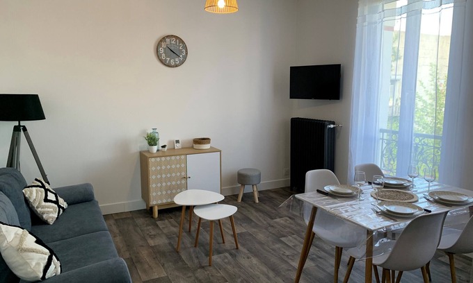Quartier du Casino Appartement | Appartement renové à 200m de la plage