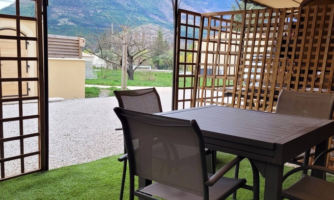 Reilhanette Appartement | Appartement confortable , Le CAFOUTCHE / 2 personnes ou 3 personnes