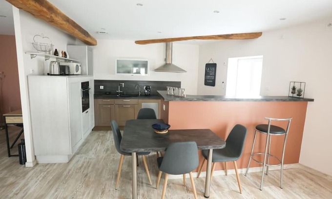 Saint-Just-la-Pendue Appartement | Appartement chaleureux cosy et climatisé Karine hospitality