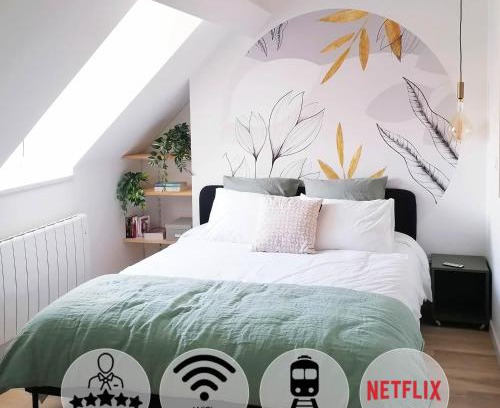 Secteur 1 Appartement | Appartement Hagaki vue panoramique proche gare Netflix