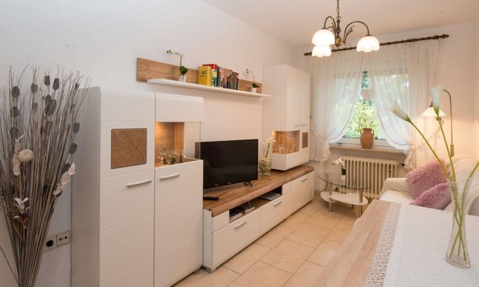 Oberotterbach Appartement | Appartement Harmonie 38m² - Ferienwohnung Rebenblick