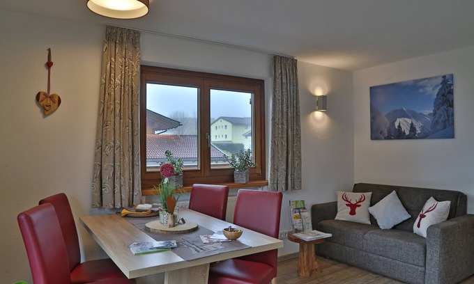 Bichlbach Appartement | Appartement mit Bergblick