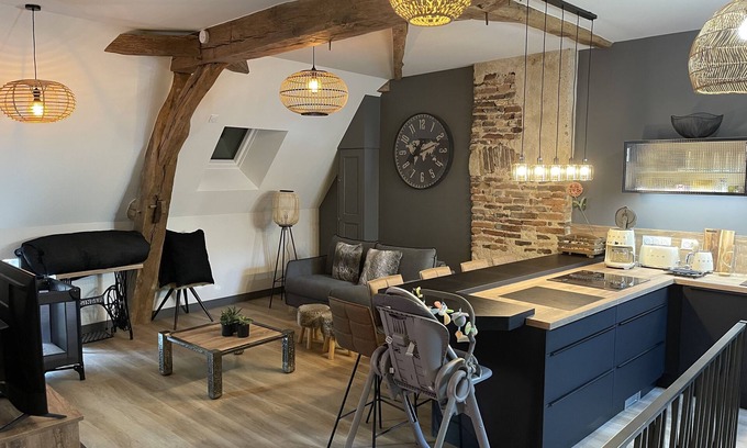Buxy Appartement | Appartement moderne « Manhattan » en Bourgogne