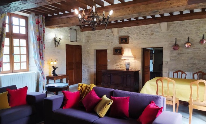 Crepon Appartement | Appartement Prestige Résidentiel 3 chambres 3 salles de bain au Manoir de Mathan à Crépon 5 mn d'Arromanches et 10 mn de Bayeux