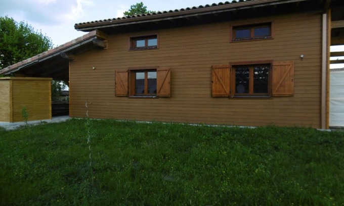 Saint-Come Appartement | appartement rez-de chaussée dans chalet écolo