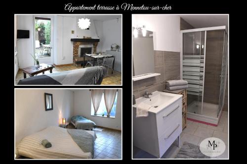 Mennetou-sur-Cher Appartement | Appartement Terrasse à Mennetou sur Cher "La Cité Médiéval