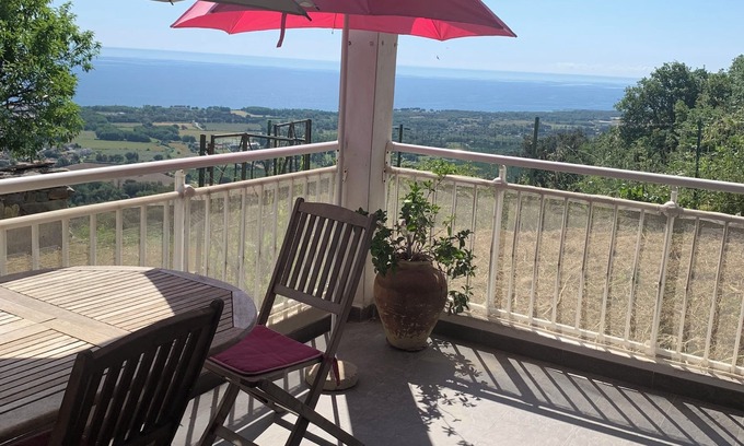 San-Nicolao Appartement | Appartement /terrasse 4 personnes