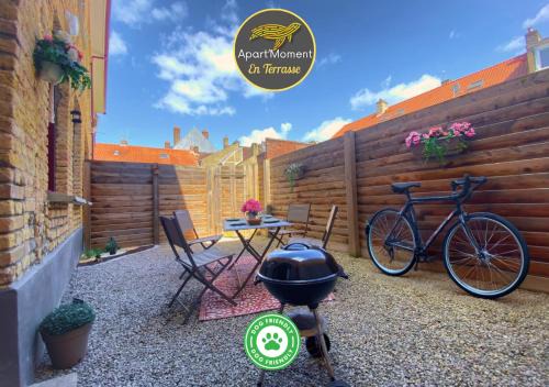 Saint-Omer Appartement | Appartement - Terrasse privée, animaux acceptés, parking gratuit, accueil vélo