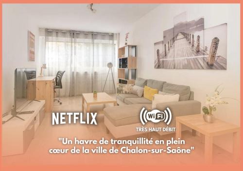 Chalon-sur-Saone Appartement | Appartement Zen à Chalon-sur-Saône