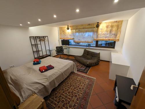 Freystadt Appartement | Appartment in der Auszeitoase Freystadt - 2 Zimmer, Billard, Sauna, Terrasse, Garten, Ladestation, nahe an Messe Nürnberg
