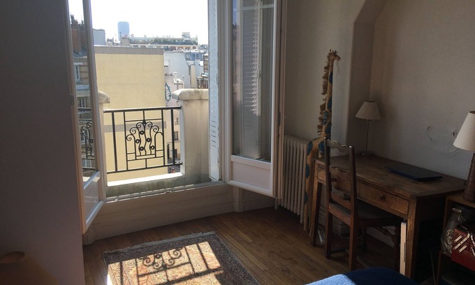 Jardin des plantes Appartement | Appt lumineux et calme au 7e étage avec vue sur la Grande Mosquée de Paris