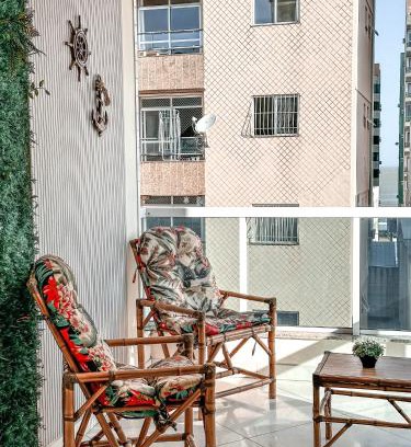 Praia do Morro Appartement | Apt na Praia do Morro,2 quadras do mar,com Garagem