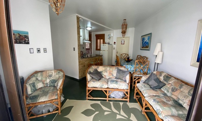 Vila Clais Appartement | Apt bien décoré et complet à 50 mètres de la plage + service de plage