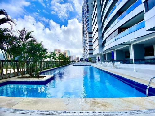 Caminho das Arvores Appartement | Apto 19º andar, piscina, academia, garagem, ao lado do Shopping Salvador