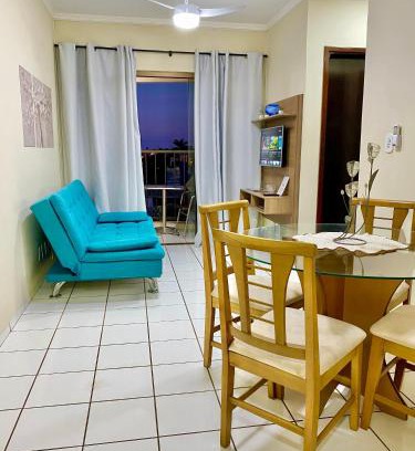 Dourados Appartement | Apto charmoso na V Planalto perto Shopping com 2 Quartos de Casal ArCond Wifi Fibra Home Office e Garagem em Dourados