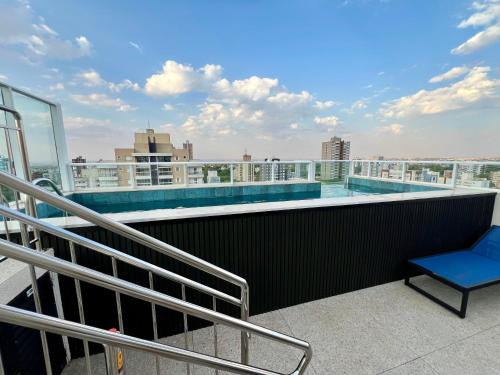 Maringa Appartement | Aptos 1 ou 2 quartos no Centro com Piscina e Academia