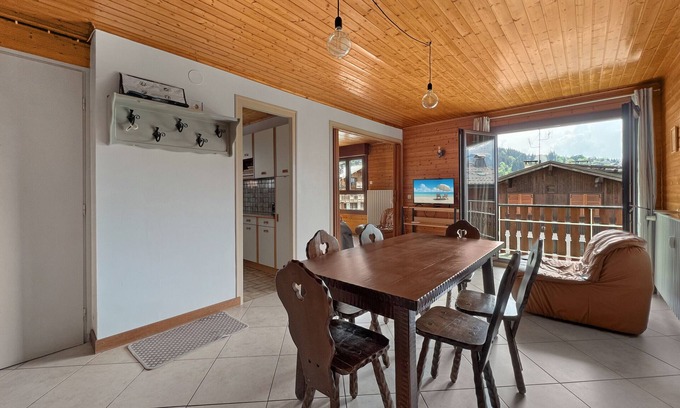Les Carroz-d'Araches Appartement | ARB31 Appartement 6 Pers centre station Carroz