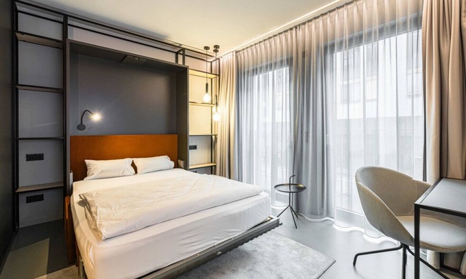 Zentrum-Nord Appartement | Arbio I Yuma Studio S with balcony Leipzig Hauptbahnhof