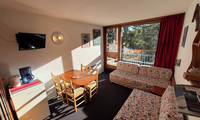 Bourg-Saint-Maurice Appartement | ARC 1800 Appt été/hiver, 2 pièces, SKIS AUX PIEDS, calme au centre de la station