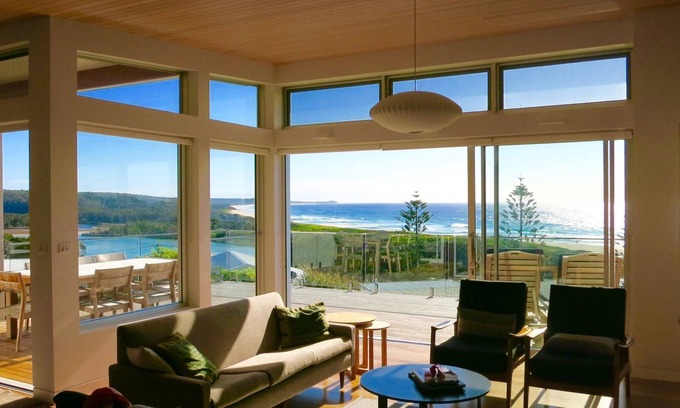 Dalmeny Maison | Beach House conçu par l'architecte et les meilleures vues de Dalmeny !!