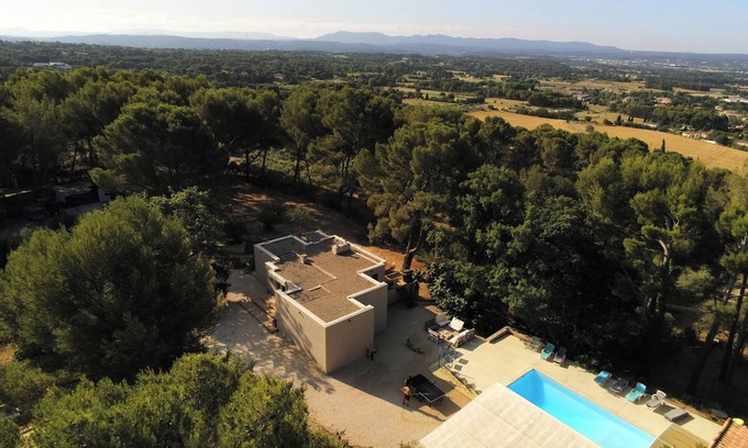 Eguilles Maison | Maison d’architecte en campagne pour 15 personnes