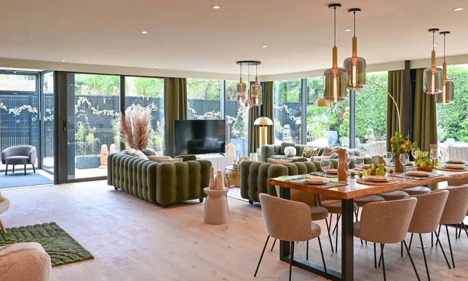 Marcq-en-Baroeul Cottage | Villa d'Architecte à Marcq-en-Barœul avec Jeux, WiFi, Clim et Parking