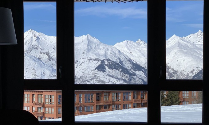 Arc-1800 Appartement | Arc 1800, superbe duplex - Golf - Piscine/Spa et vue Mont Blanc