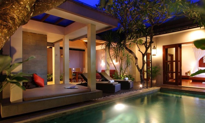 Batubelig Villa | Aria Prix abordable pour 1 chambre Villa avec piscine privée près de Seminyak