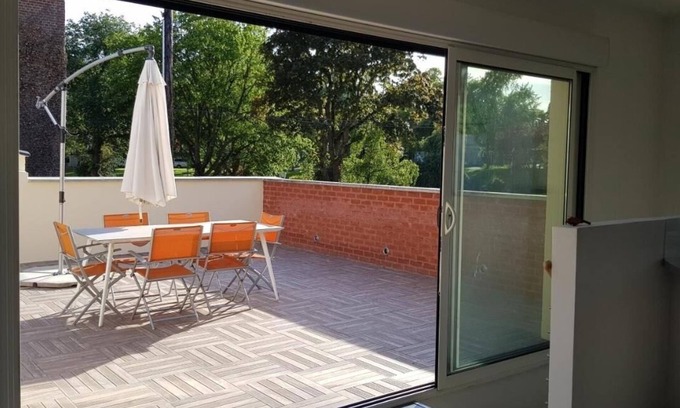 Arras Maison | ARRAS BELLE MAISON,GRANDE TERRASSE AVEC VUE SUR TRES BEAU PARC