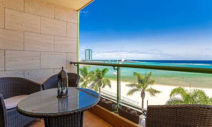 Arrecife Appartement | Arrecife Sands Apartment, à quelques pas de Sandy Beach, vue sur la mer, WIFI