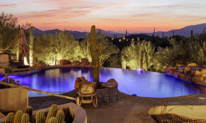 Maricopa County Maison | Private Cave Creek Home w/ Desert Views and Pool
